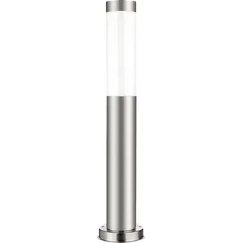 Venkovní osvětlení Osvětlovací sloupek kulatý LEDLUX E27 90 cm stříbrný