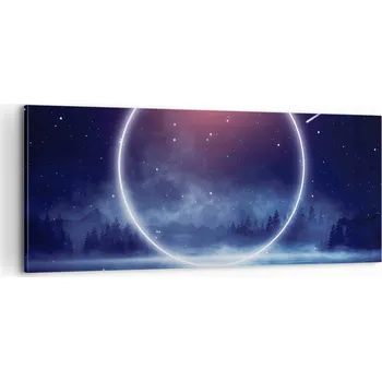 Obraz Foto obraz na plátně canvas 100x40 fantasy obývací pokoj ložnice na zeď velký