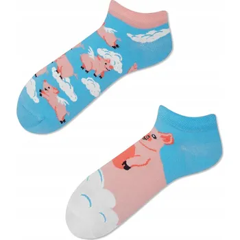 Dámské ponožky Many Mornings Ponožky PIGGY DREAM LOW PIGGY DREAM LOW-35-38 vícebarevné velikost 35-38