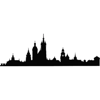 Obraz Samolepka na stěnu PANORAMA Krakov 210 cm