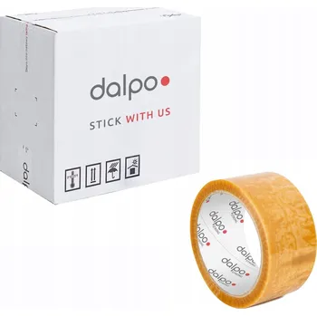 Lepicí páska Balicí páska Dalpo průhledná, šířka 72 mm, délka 54 m, 36 ks