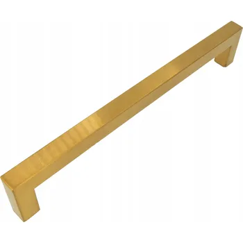 Nábytkové kování Nábytková úchytka klasická 192 mm zlatá Kovová úchytka na skříňku zásuvky