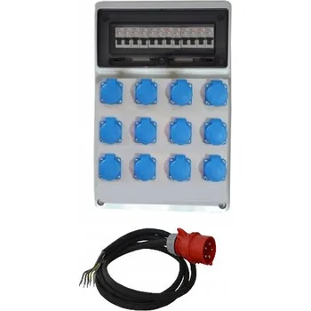 Rozvaděč Staveništní rozvaděč elektrický D12W kabel 32A