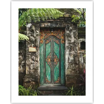 Obraz Obraz plakát na zeď bez rámu 40x50 – Krásné dveře – plakáty do obýváku