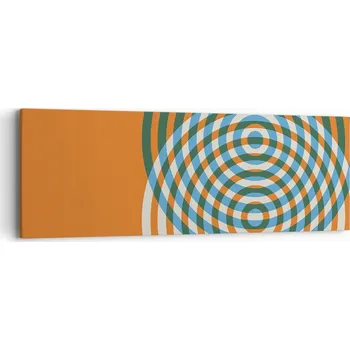 Obraz Obraz na plátně do obývacího pokoje ložnice 90x30 abstrakce foto obrazy na zeď