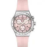 Hodinky Swatch Irony Poppingly Pink Chronograph YVS532