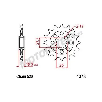 Řetězová sada pro motocykl Řetězové kolečko HONDA Forza 750 rok 21-22