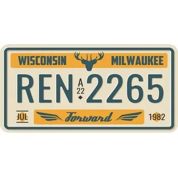 Obraz Cedule USA značky - Milwaukee