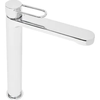 Vysoká umyvadlová baterie SAT Fusion bez výpusti chrom SATBSFU285KPU