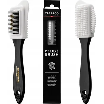 Přípravek pro údržbu obuvi Kartáč na semiš a nubuk - TARRAGO Brush de Luxe Suede & Nubuck