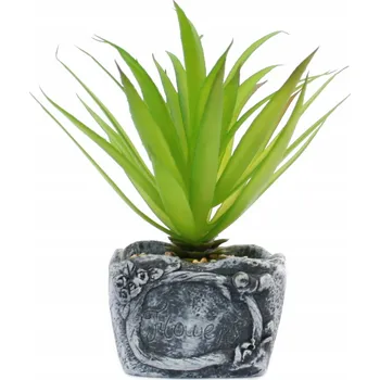 umělá květina UMĚLÉ KVĚTY květináč MINI Sukulent 16 CM