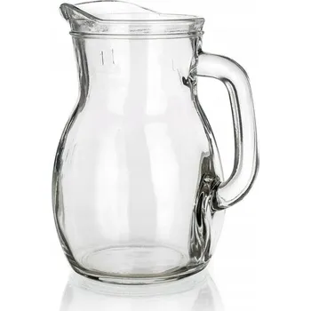DŽBÁN BORMIOLI skleněný na mléko, nápoje, vodu 1 L