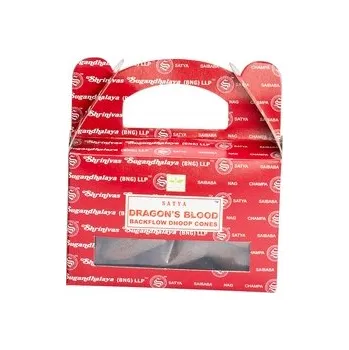 Vonná tyčinka Zpětné vonné kužely Satya Dračí krev 24ks