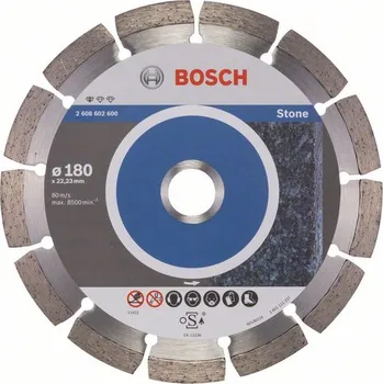 Řezný kotouč Bosch Diamantový řezací kotouč Professional for Stone 180 mm 2608602600