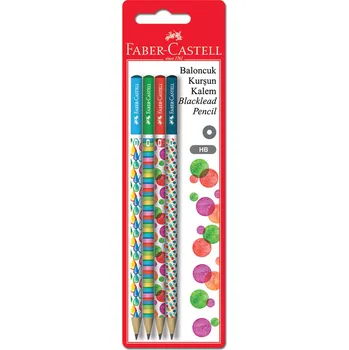 Grafitová tužka Tradiční tužka Faber-Castell HB, 4 ks