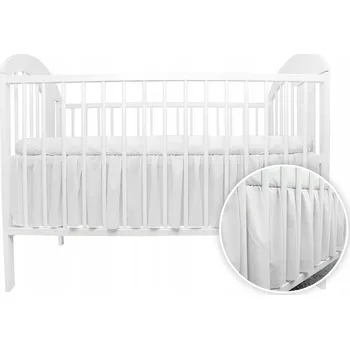 Prostěradlo VOLÁN POD MATRACE DO POSTÝLKY 120X60 – RŮZNÉ BARVY!