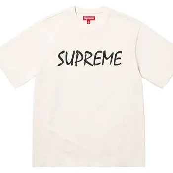 Pánské tričko Supreme FTP S/S Top / Stone Barva: Béžová, Velikost: XL