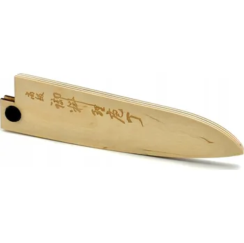 Dřevěná pochva Saya pro nůž šéfkuchaře Gyuto 180 Mcusta Zanmai Classic