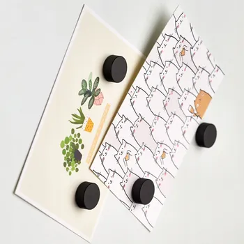 Obraz Kovové magnety na ledničku ZELLER Dot 4 ks