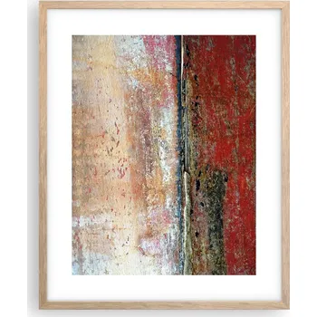 Obraz Obraz plakát na zeď v rámu světlý dub 40x50 abstrakce plakáty do obývacího pokoje