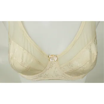 Podprsenka UNI Nevyztužená podprsenka s kosticemi béžová vz. 348 Velikost: 110/C