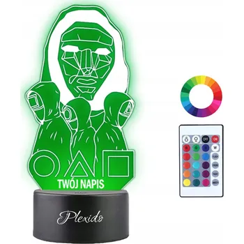 Lampička Plexido vícebarevná Noční lampa