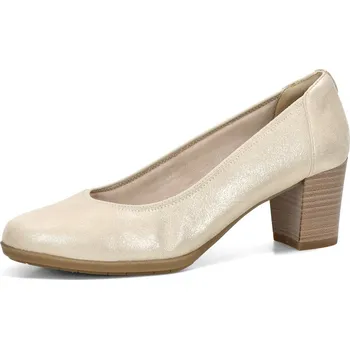 Dámská obuv Tamaris dámské komfortní lodičky - béžovo zlaté