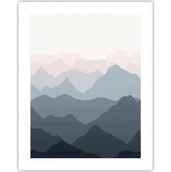 Obraz Obraz plakát na zeď bez rámu 40x50 abstrakce plakáty do obýváku ložnice