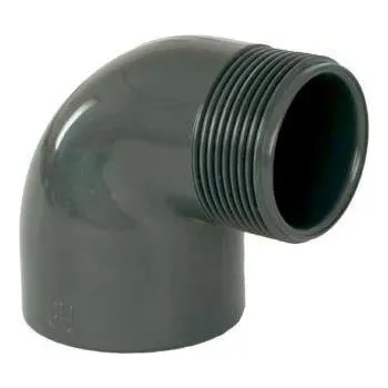 PVC tvarovka - Úhel 90° 63 x 2“ ext.