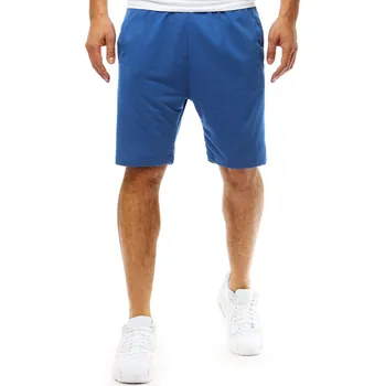 Pánská móda Dstreet Pánské teplákové kraťasy Erasmeithes modrá XXL SX2388 52007