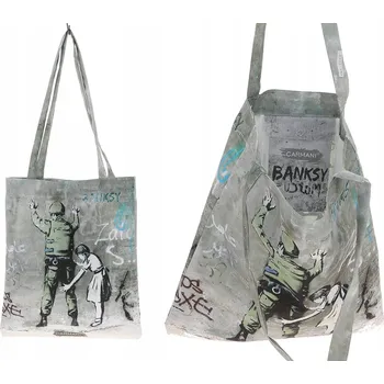 Taška přes rameno - Banksy 1 (CARMANI) CARMANI