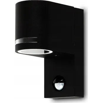 Stojací lampa Venkovní nástěnná lampa s pohybovým a soumrakovým senzorem GU10