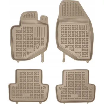 autokoberec Gumové koberce béžové Volvo XC70 I 2000-2007