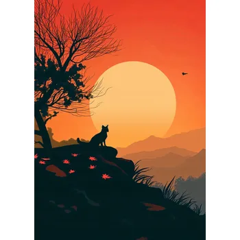 Plakát Plakát Kočičí Vrch bez rámu 50 x 70 cm