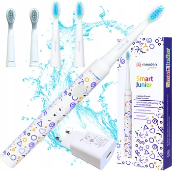 Elektrický zubní kartáček Sonický kartáček MERIDEN Junior Fialový