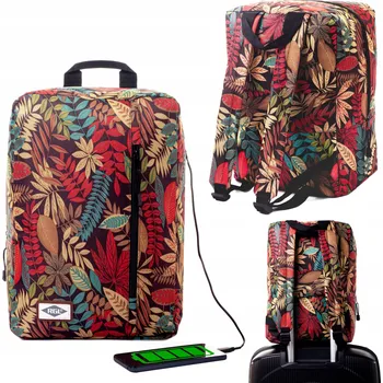 Cestovní taška RGL vícebarevná cordura s USB portem