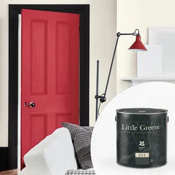 Olej na dřevo Little Greene Barva na dveře a zárubně - Polomatná - 2,5L - Intelligent Satin Vyberte odstín:: Felt (145)