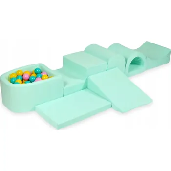 Dětské hřiště Pěnové dětské hřiště s bazénkem micro mátové