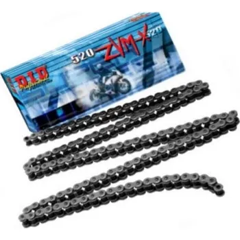 Řetězová sada pro motocykl D.I.D D.I.D 520ZVMX SUPER STREET X-RING 120čl.