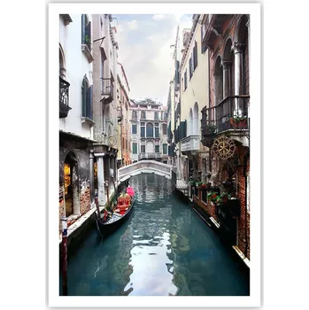 Obraz Plakát na zeď bez rámu 70x100 město obraz plakáty do obývacího pokoje ložnice