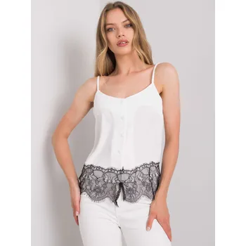 Modalinda Dámský top Louiew bílá L