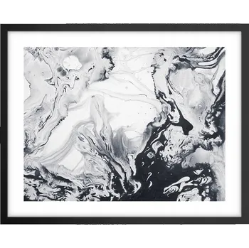 Obraz Foto obraz, plakát na zeď v černém rámu 50x40 abstrakce do obýváku