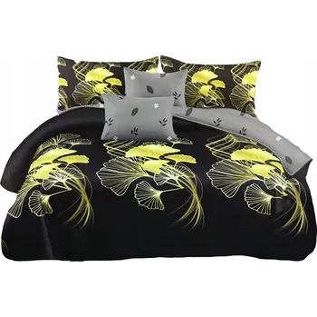 Povlečení POVLEČENÍ 200x220 + POVLAKY NA POLŠTÁŘE 70x80 3 Č. SADA POVLEČENÍ SATÉNOVÉ MIKROFÁBRO