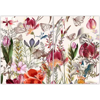 Kuchyňské prkénko Skleněná Ochranná Deska a Krájecí Prkénko | Indukce, Sporák ds-0458