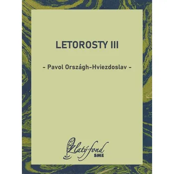 Kniha Letorosty III - Pavol Országh-Hviezdoslav (E-Kniha)