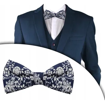 Motýlek Pako Jeans Motýlek Elegantní motýlek oslava párty svatební hostina modrý