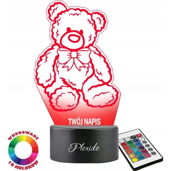 Lampička Plexido vícebarevná Noční lampa