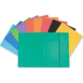 Mapa odkládací tříklopá prešpánová, mix barev