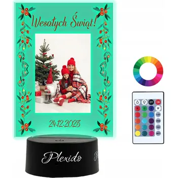 Lampička Plexido vícebarevná Noční lampa