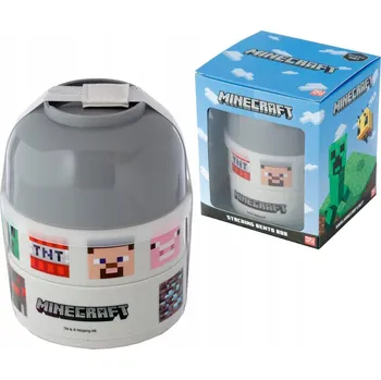 Svačinový box MINECRAFT IKONY svačinový box, sada 3 svačinových boxů